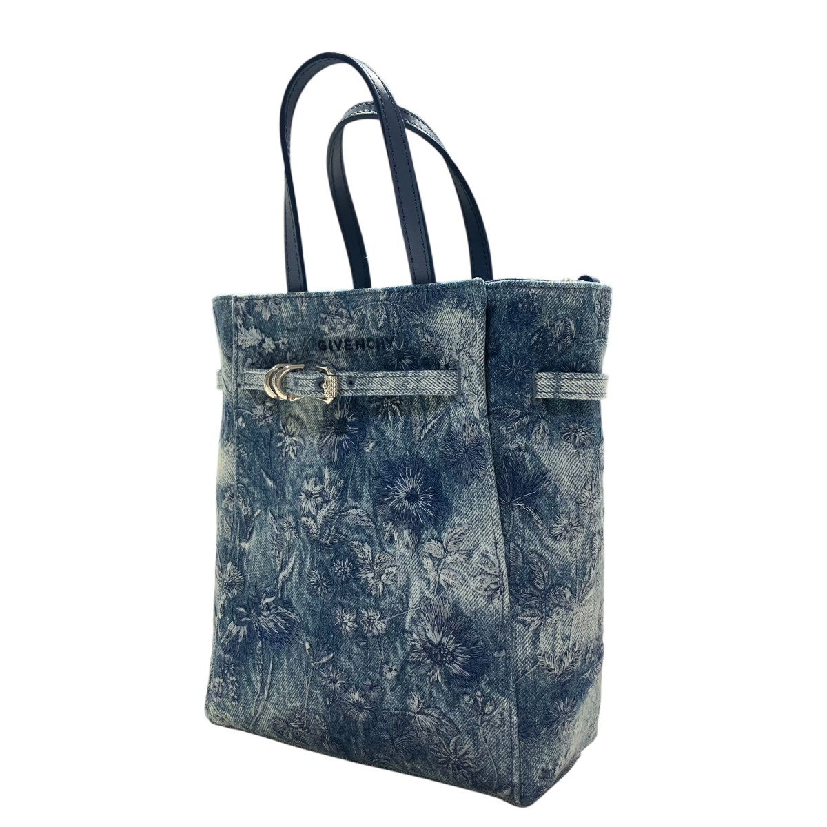 【中古】 GIVENCHY 「910-5 静岡 ‐」 ショルダーバッグ BB50ZTB23U インディゴ 【価格見直し】