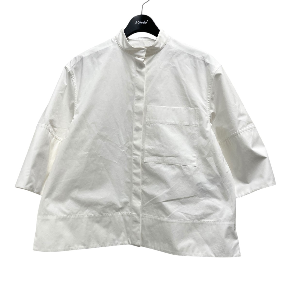 【中古】JIL SANDERシャツジャケット J02DL0163 ホワイト サイズ：32【価格見直し】｜ブランド古着のカインドオル