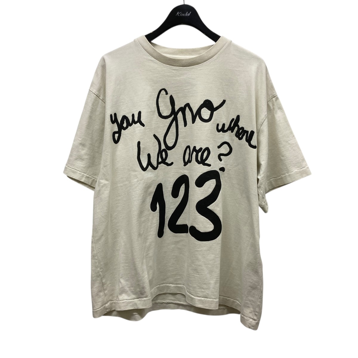 【RIVINGTON roi Rebis】USO 体操 ロゴプリント 半袖 Tシャツ 2024j180011-1.jpg