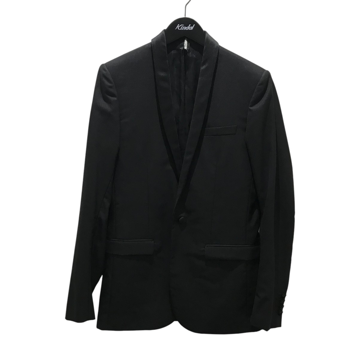 ぴ*ぐ様 希少 Dior HOMME エディ期 上質 1Bナローラペル ジャケッ ぴ*ぐ様 希少 Dior HOMME エディ期 上質 1Bナローラペル