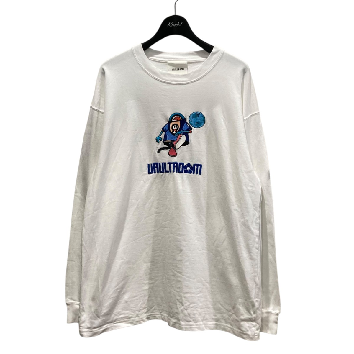 トップス Vaultroom CAMO LOGO L/S TEE / BLK L CAMO LOGO L/S TEE / WHT – VAULTROOM
