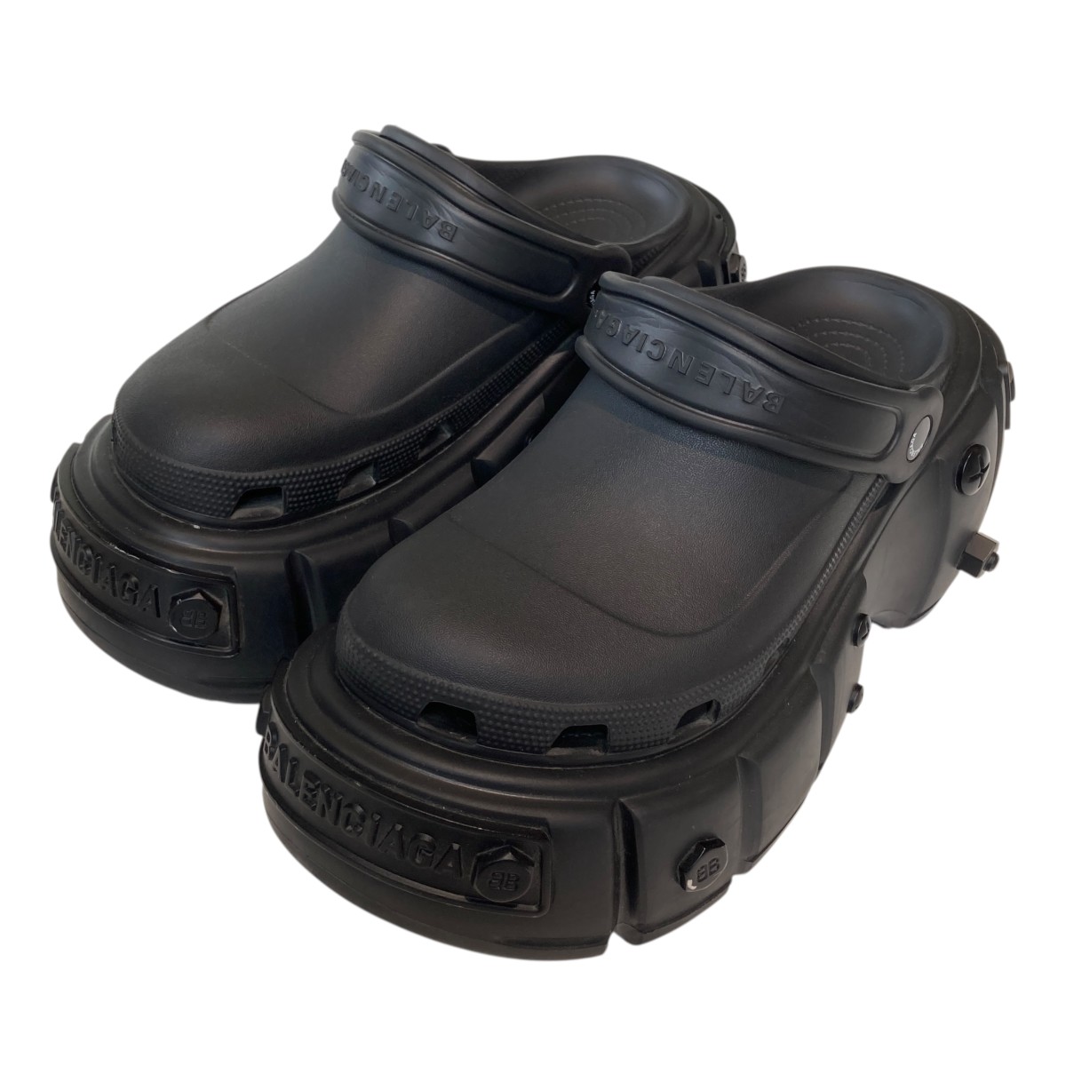 楽天市場】【中古】BALENCIAGA CROCS MULE クロックス サンダル