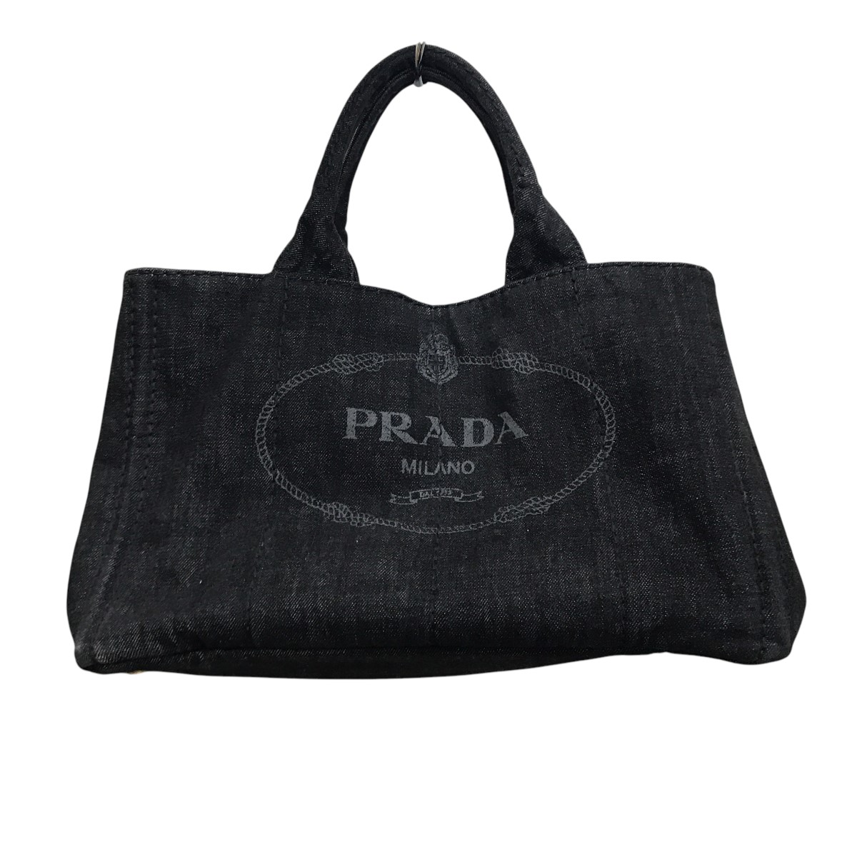 【中古】 PRADA　 NERO カナパ トートバッグ 2WAYショルダーバッグ B2642B ブラック 【280525】（プラダ）
