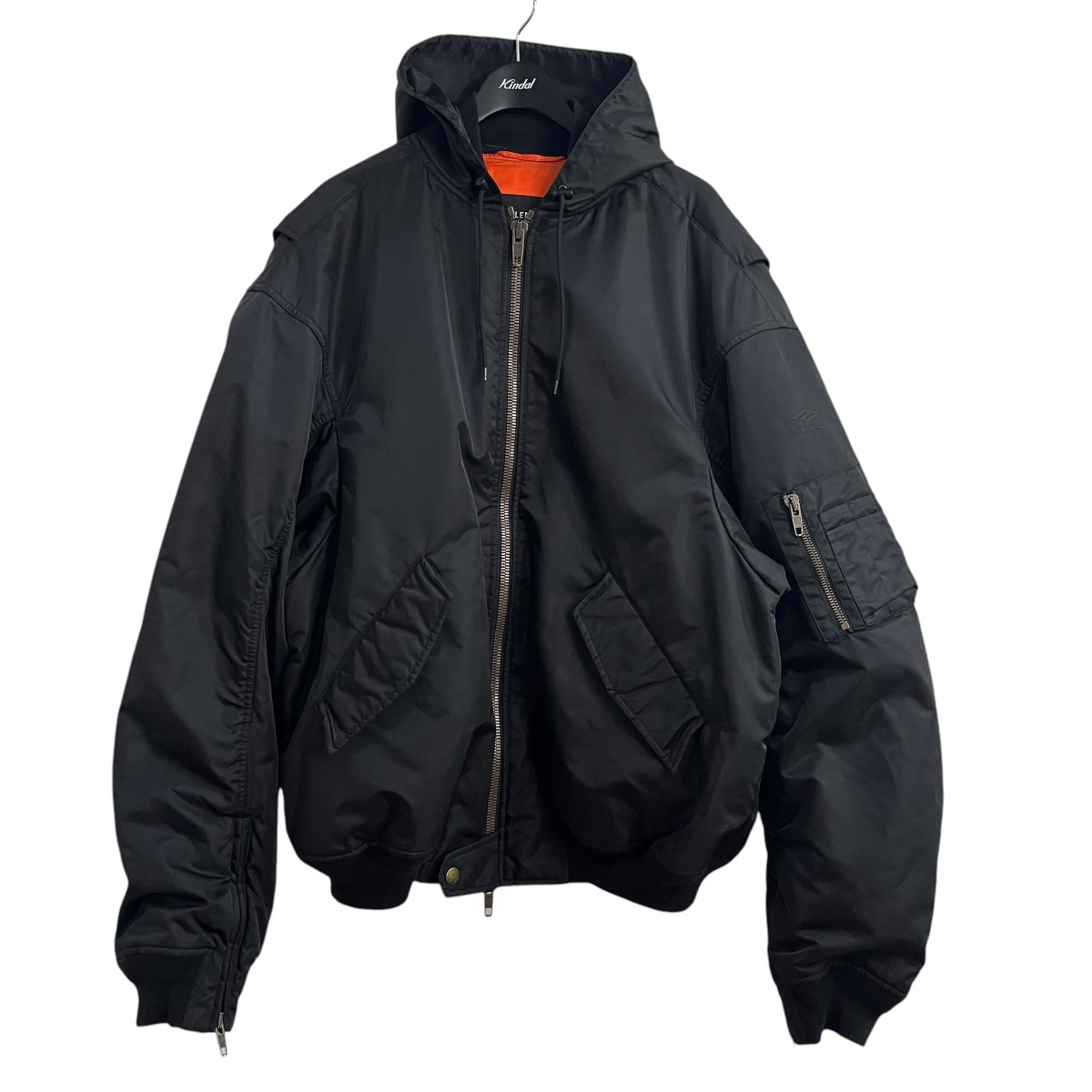 BALENCIAGA ジップアップトラックリバーシブルジャケット　ネイビー 楽天市場】【中古】BALENCIAGA 22AW「REVERSIBLE PUFFER