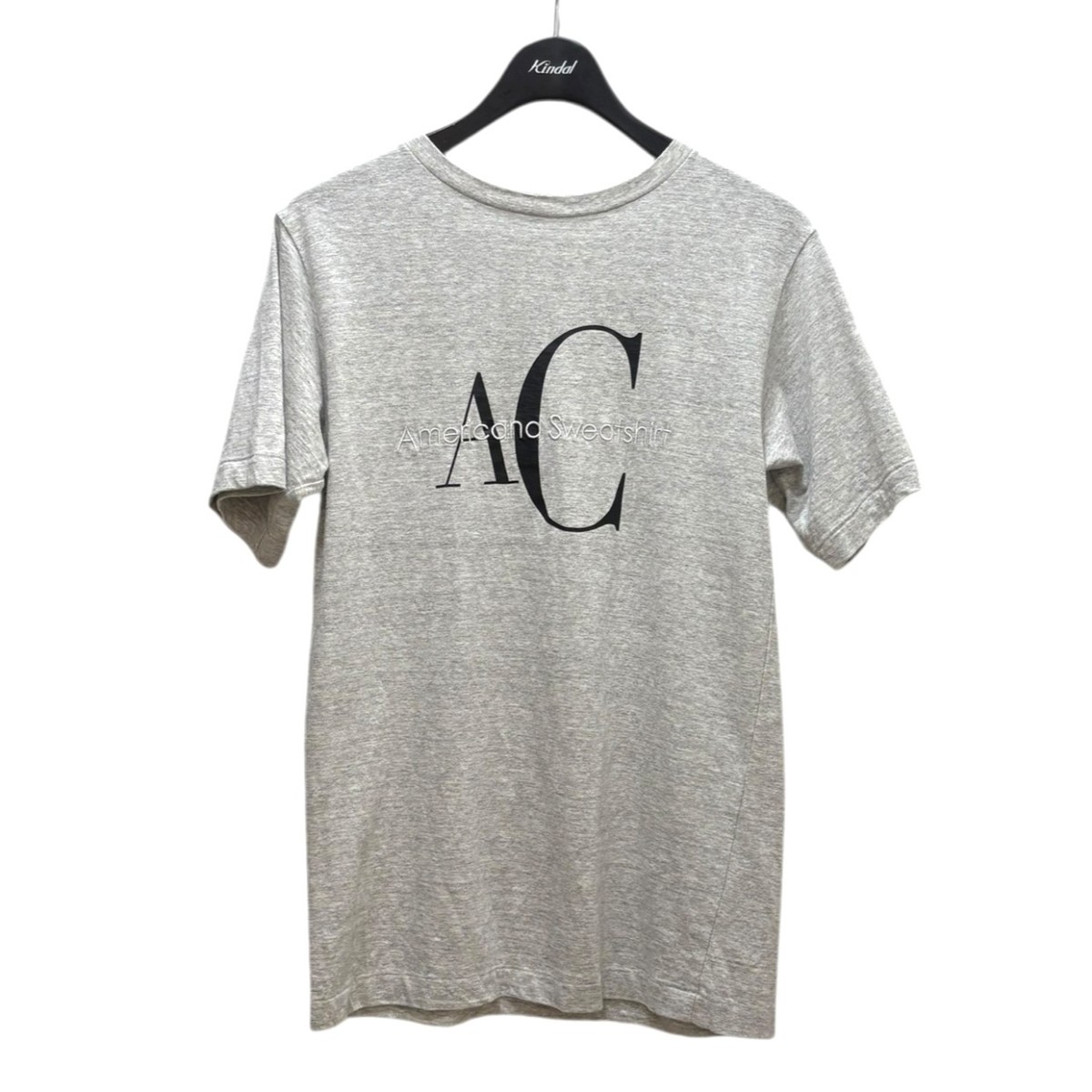 【中古】Americana　AC Tシャツ 杢グレー 【280525】（アメリカーナ）｜ブランド古着のカインドオル
