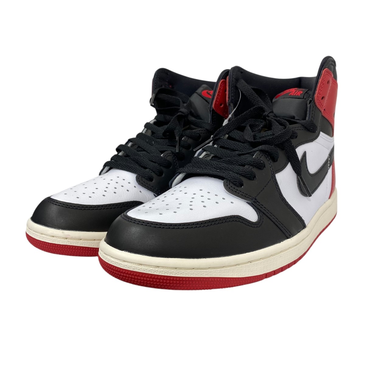 【中古】 NIKE air jordan 1 レトロ high og ハイカットスニーカー DZ5485-106 レッド×ブラック サイズ：28 【価格見直し】