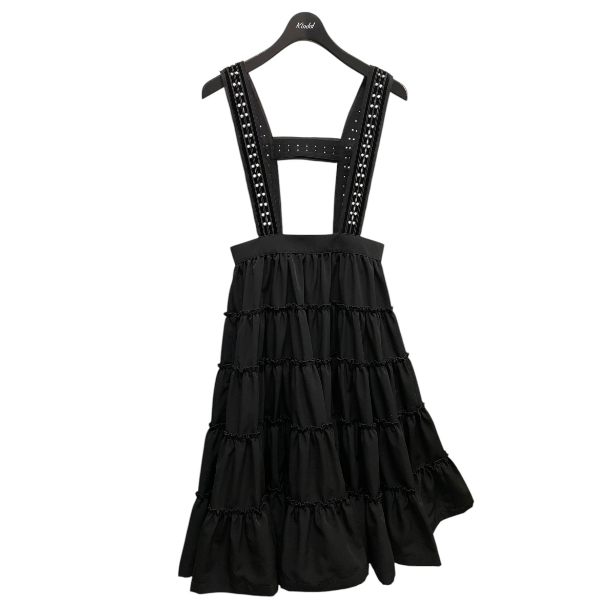 22AW noir kei ninomiya フリルデザインロングワンピース 美品】 noir kei ninomiya / ノワールケイニノミヤ | 2025SS