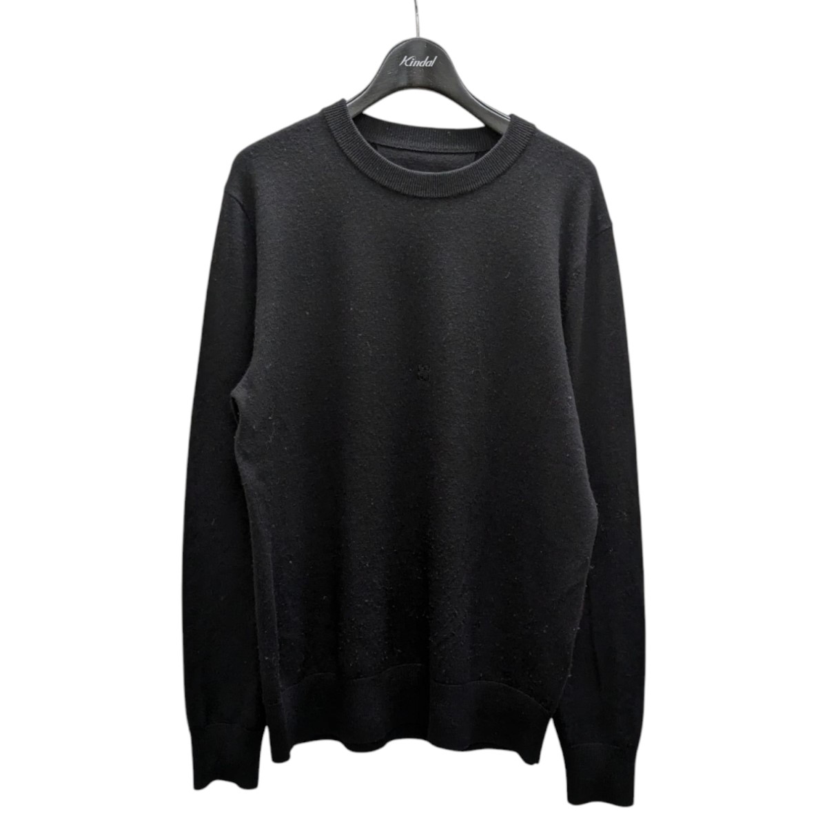 【中古】 GIVENCHY クルーネックニット ブラック サイズ:M 【価格見直し】