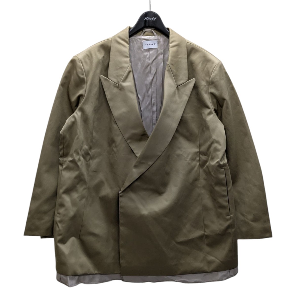 【中古】 TANAKA TAILORED JACKET テーラードジャケット ST-177 ベージュ サイズ：S 【価格見直し】 17,424円