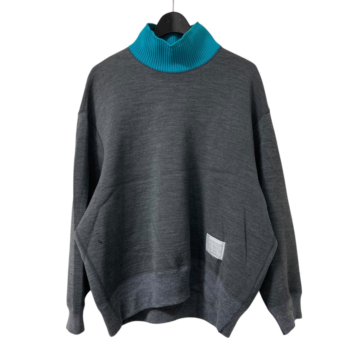 【中古】 KOLOR 22AW ダンボールスウェット スウェット 22WCL T12201S グレー サイズ：1 【価格見直し】