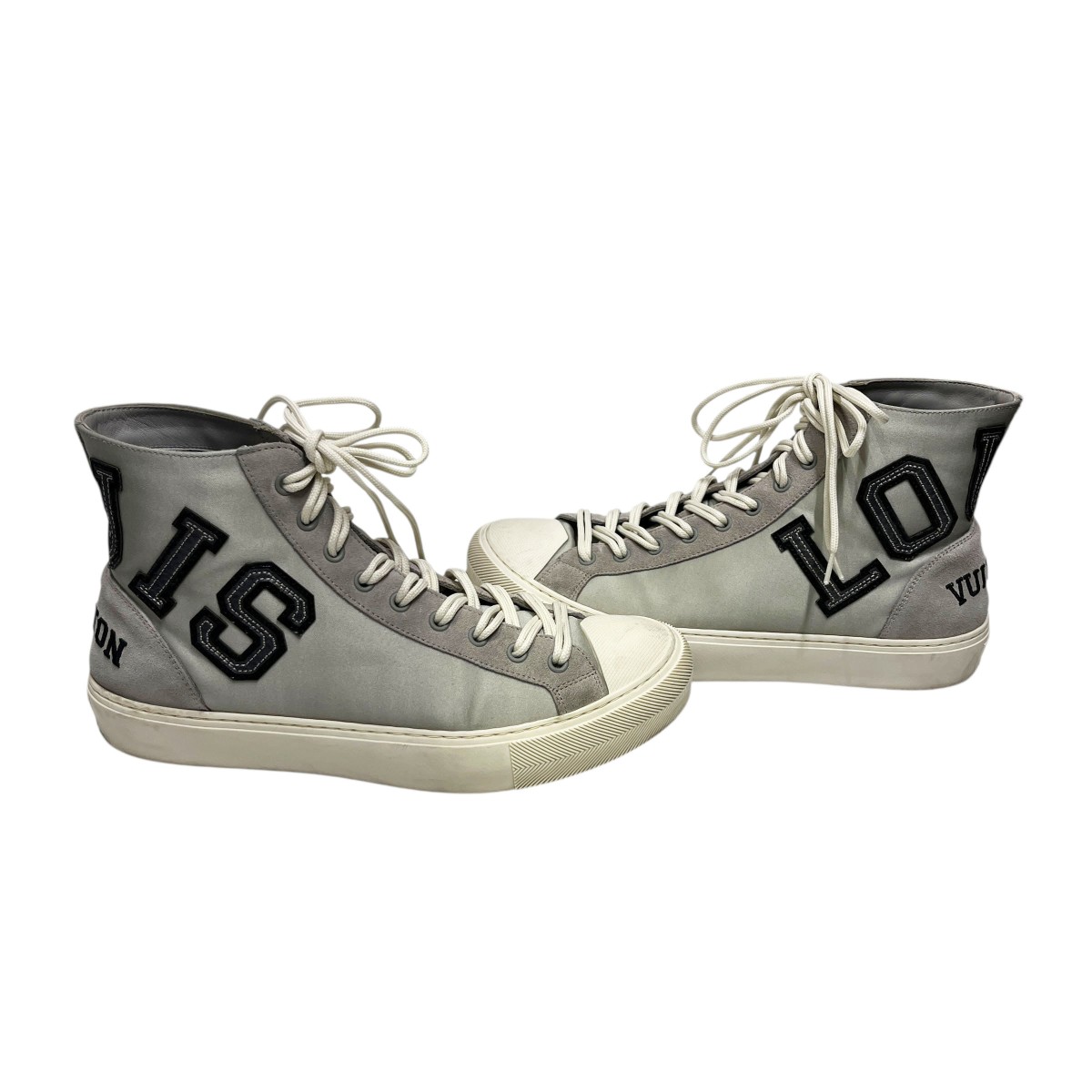 【中古】 LOUIS VUITTON　 18SS タトゥラインハイカットスニーカー CO0158 グレー サイズ：6 【300525】（ルイヴィトン） 24,420円