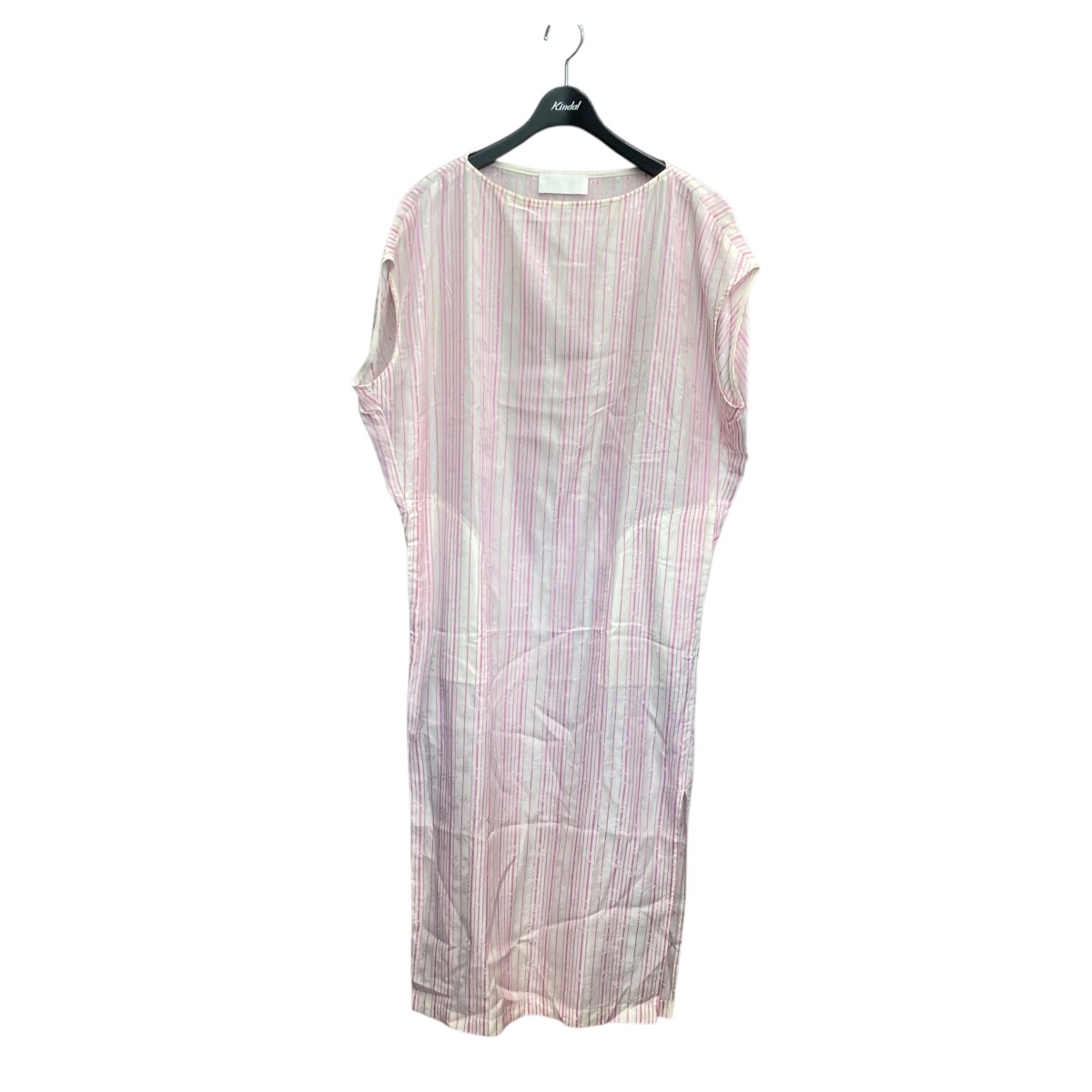 【中古】 mame kurogouchi ノースリーブワンピース MM20SS-DR021 ピンク サイズ:1 【250326】(マメクロゴウチ)