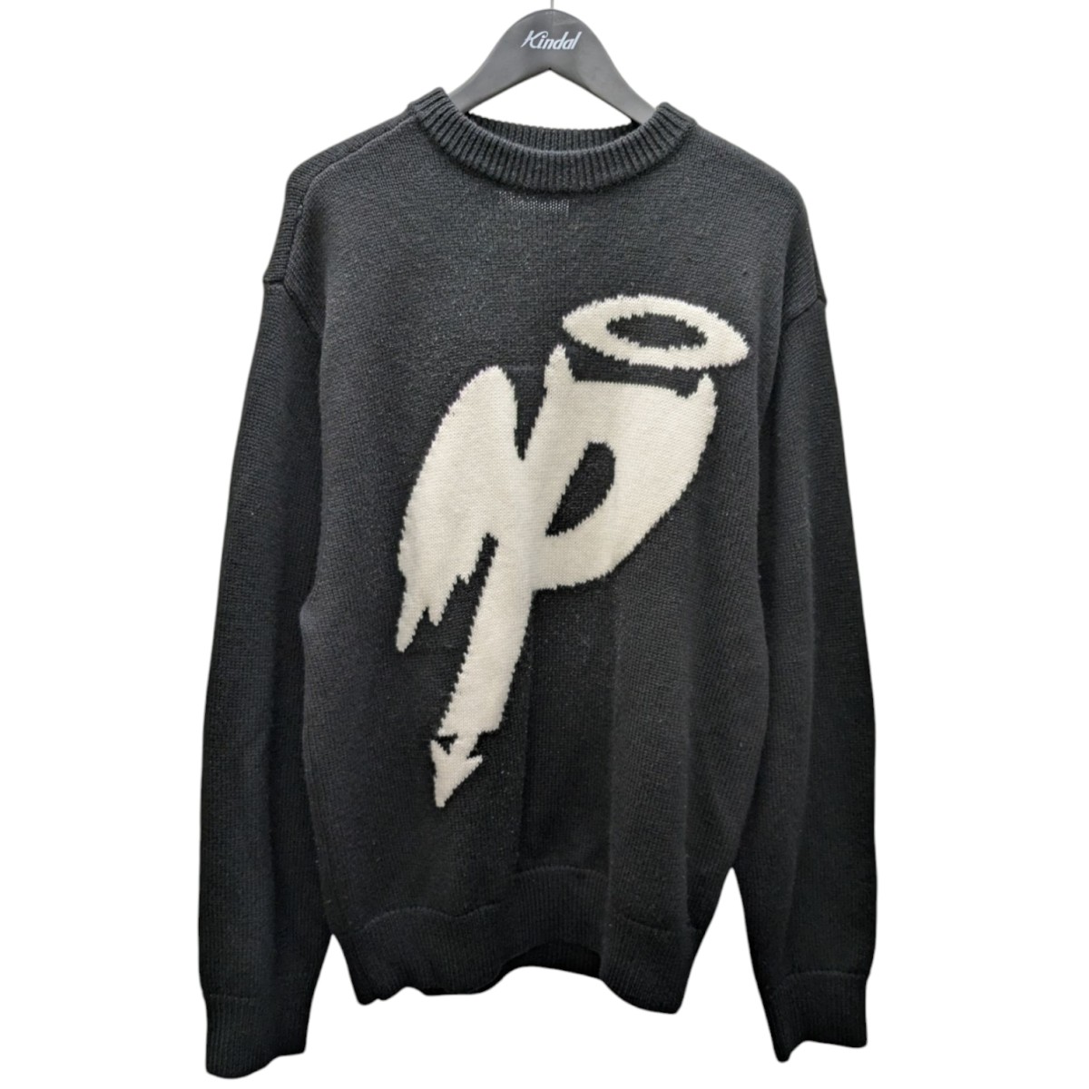 【中古】 PALACE 25SS P WING KNIT ウィングニット ブラック サイズ：M 【価格見直し】 23,899円