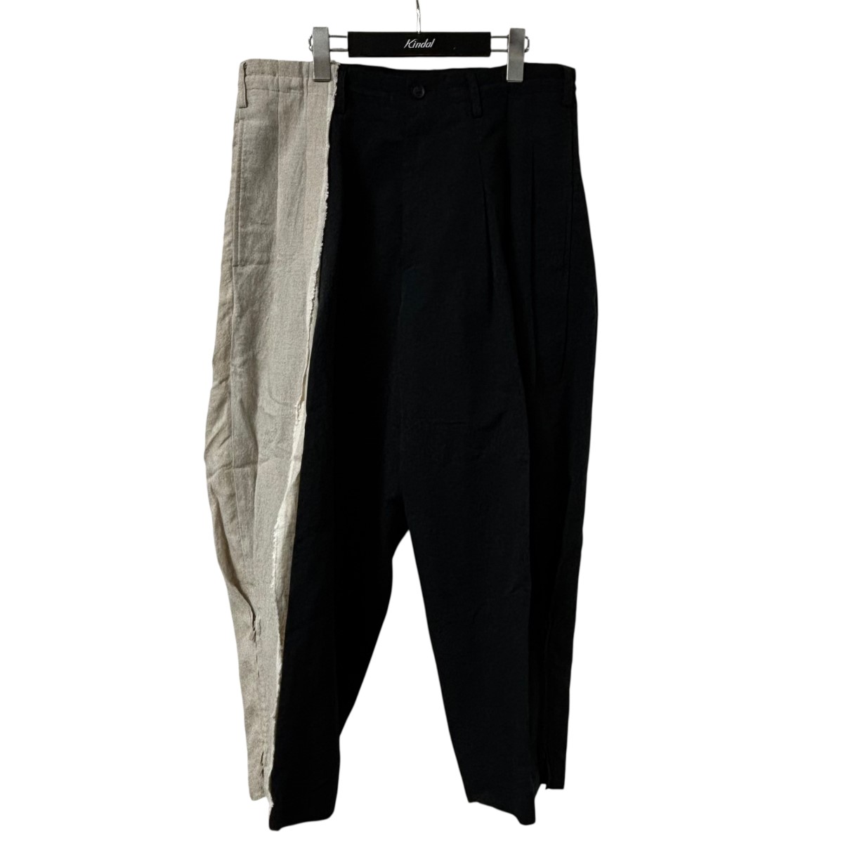 新品 ヨウジヤマモト プールオム 定番紐パンツ ウールギャバ Yohji Yamamoto POUR HOMME】WOOL GABARDINE NEW STANDARD