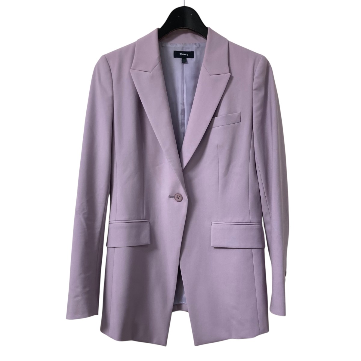 Theory - theory セオリー エコクランチウォッシュテーラードジャケット 10-4104126-020-698 ライトグレー 00 theory セオリー エコクランチウォッシュテーラードジャケット