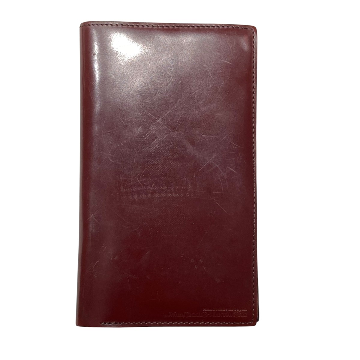 【中古】 THE WARMTHCRAFTS-MANUFACTURE 長財布 ボルドー 【価格見直し】