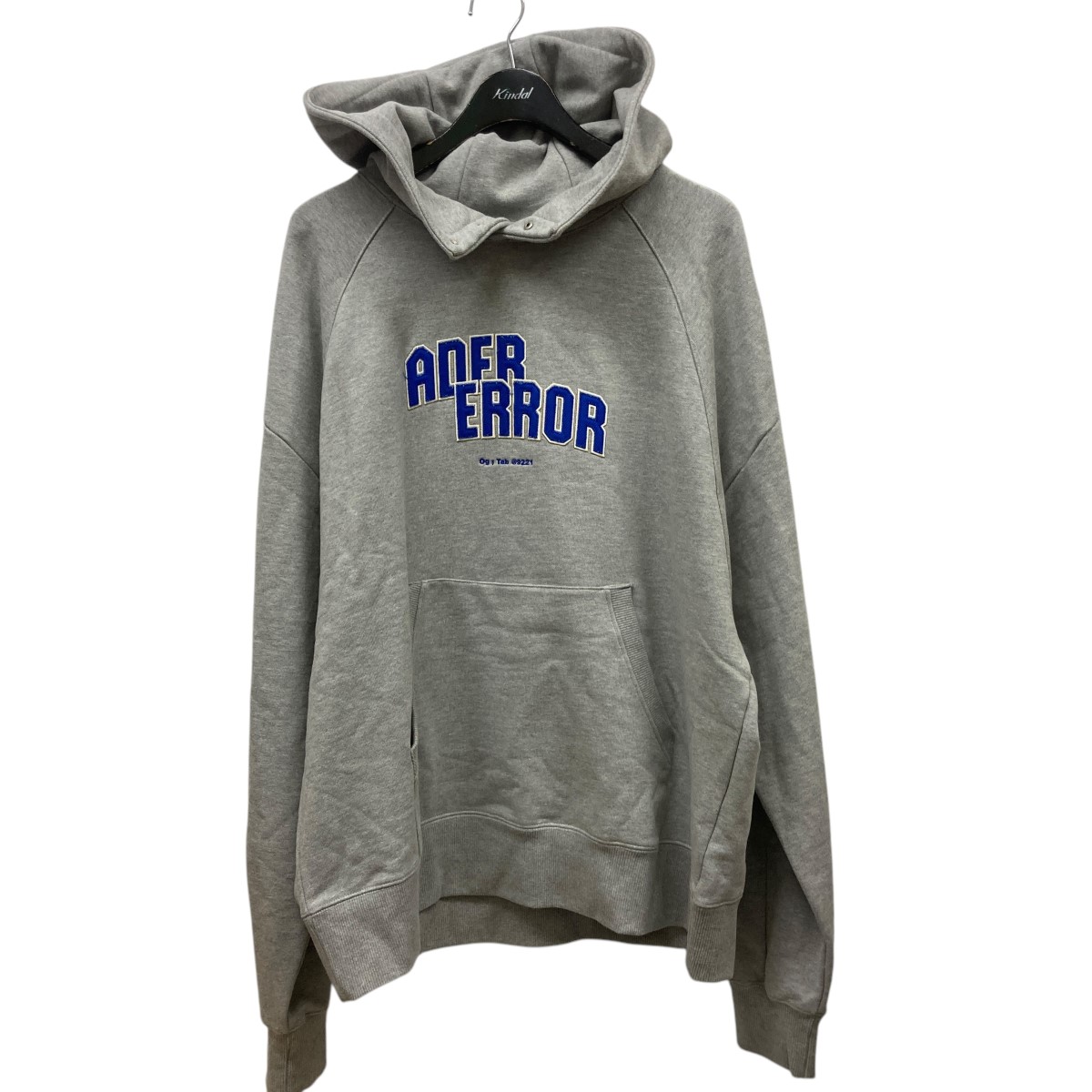 ADER error パーカー　グレー Ader Error ジップアップ パーカー | グレー | FARFETCH JP