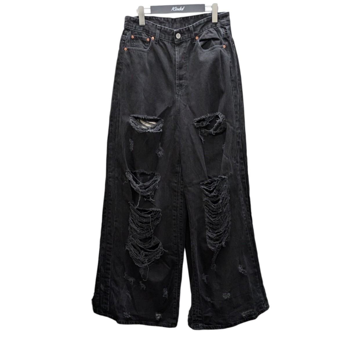 ★6/30まで出品★ VETEMENTS ヴェトモン 18SS 楽天市場】VETEMENTS ヴェトモン 18AW 再構築 デニムパンツ