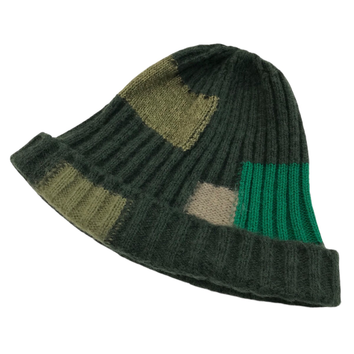 KAPITAL　バケットハット　ニット 楽天市場】【中古】KAPITAL 7Gニット GAUDY バケットハット
