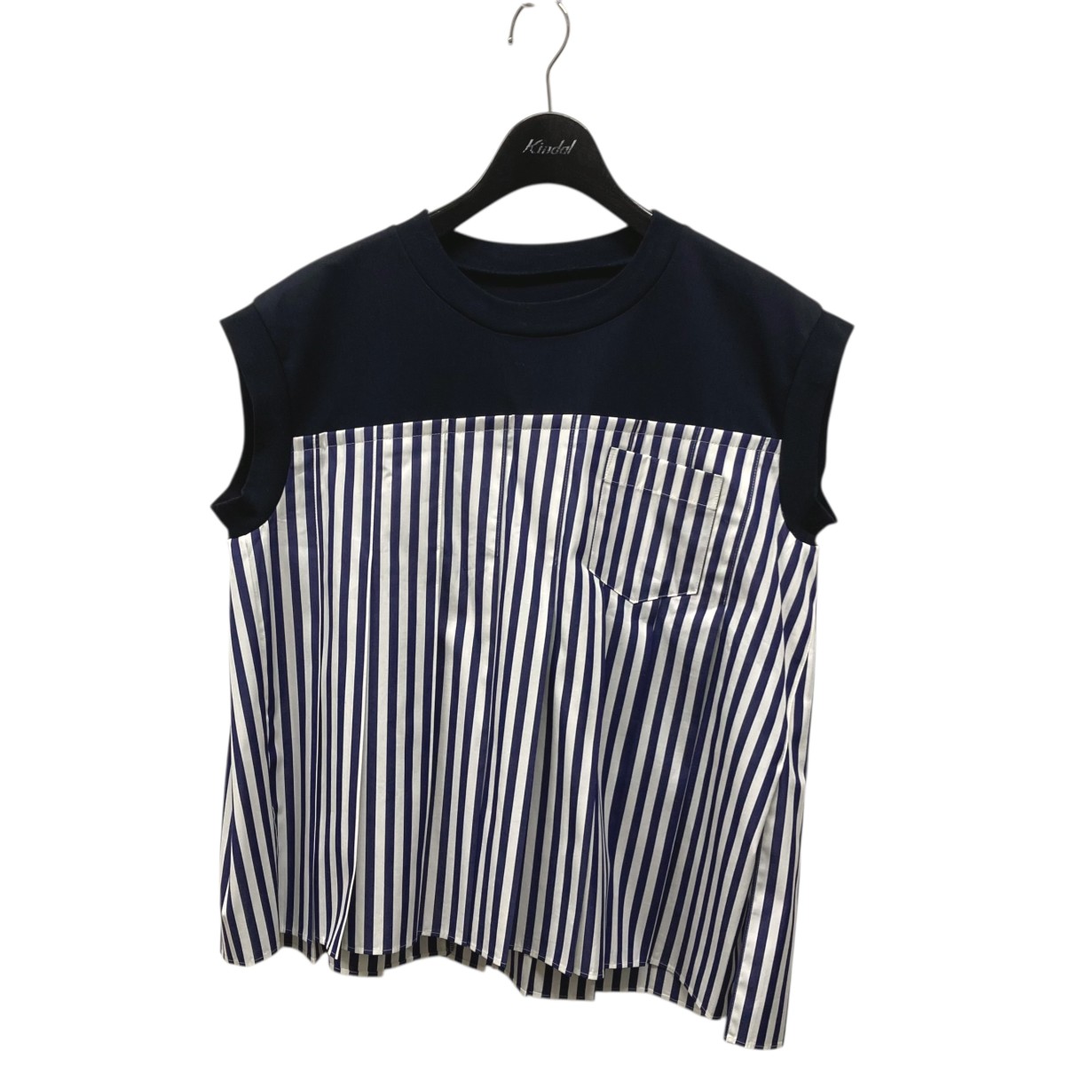 美品｜sacai｜ノースリーブチュニック｜1 sacai - 【美品】 sacai / サカイ | 2023SS | Suiting Mix Vest