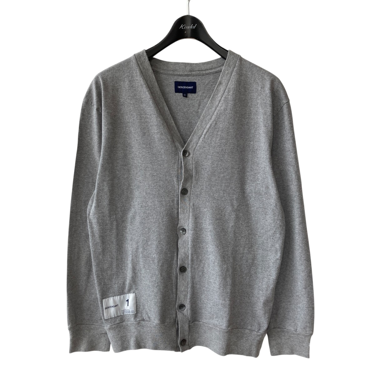 DESCENDANT ディセンダント　グレー　カーディガン　サイズ3 WTAPS DESCENDANT ディセンダント グレー カーディガン サイズ3 WTAPS