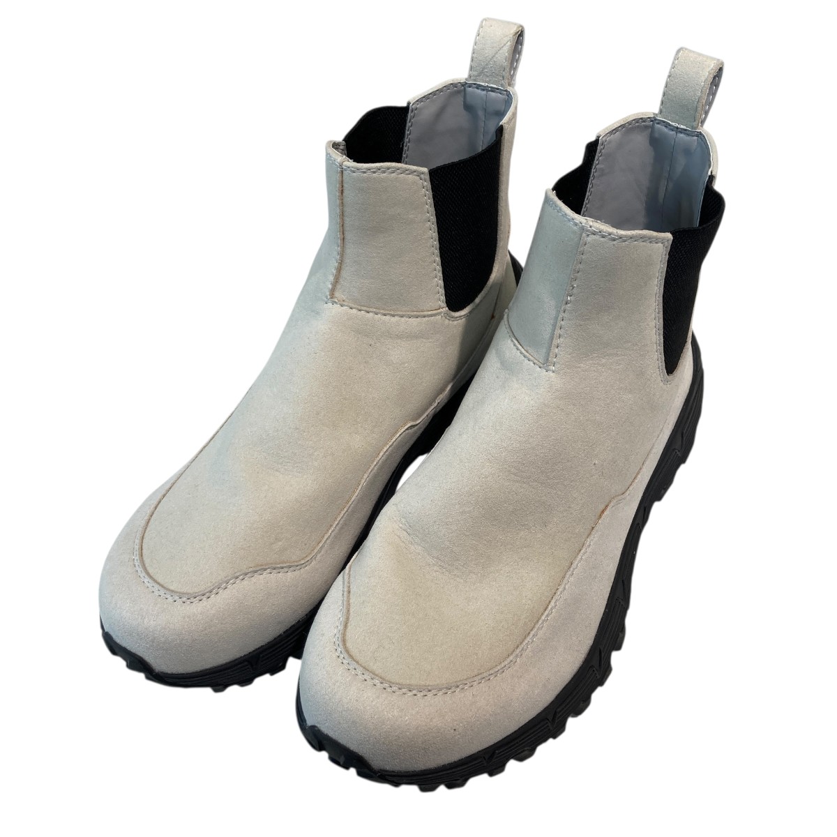 【中古】 ORPHIC サイドゴアシューズ OR-CS03B21 アイボリー サイズ：26.5 【価格見直し】