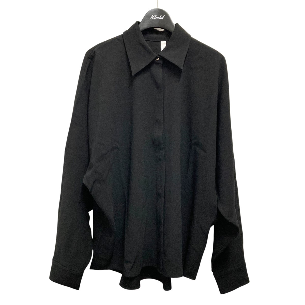 【中古】 Col Pierrot 24SS ドルマンスリーブシャツ 24 050 520 2020 1 ブラック 【価格見直し】