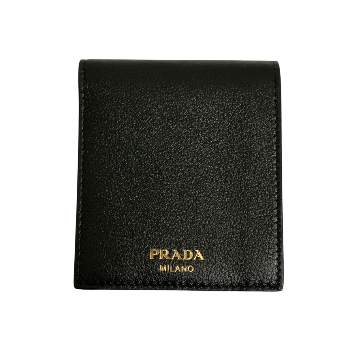 プラダブラック二つ折り財布　1ML005 PRADA【プラダ】 1ML005 二つ折り長財布 サフィアーノレザー/NERO