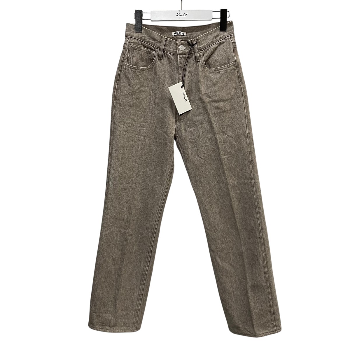AURALEE 24SS サテンラミネートフィールドパンツ オーラリー AURALEE) HARD TWIST POLYESTER SATIN LAMINATE FIELD PANTS