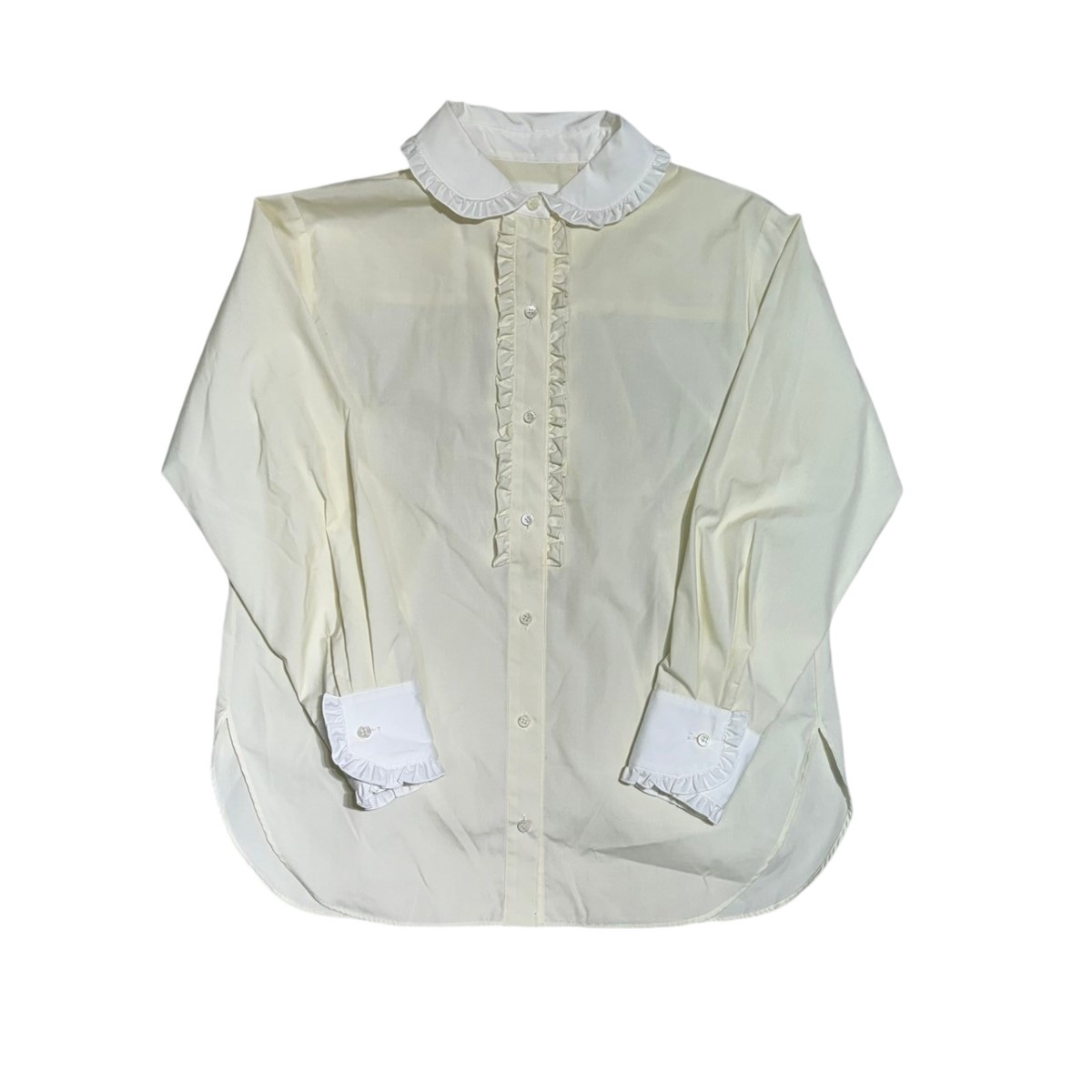 美品　ohga　ジャガード　ブラウス 楽天市場】OHGA フラワージャガードブラウス ブラック F '23