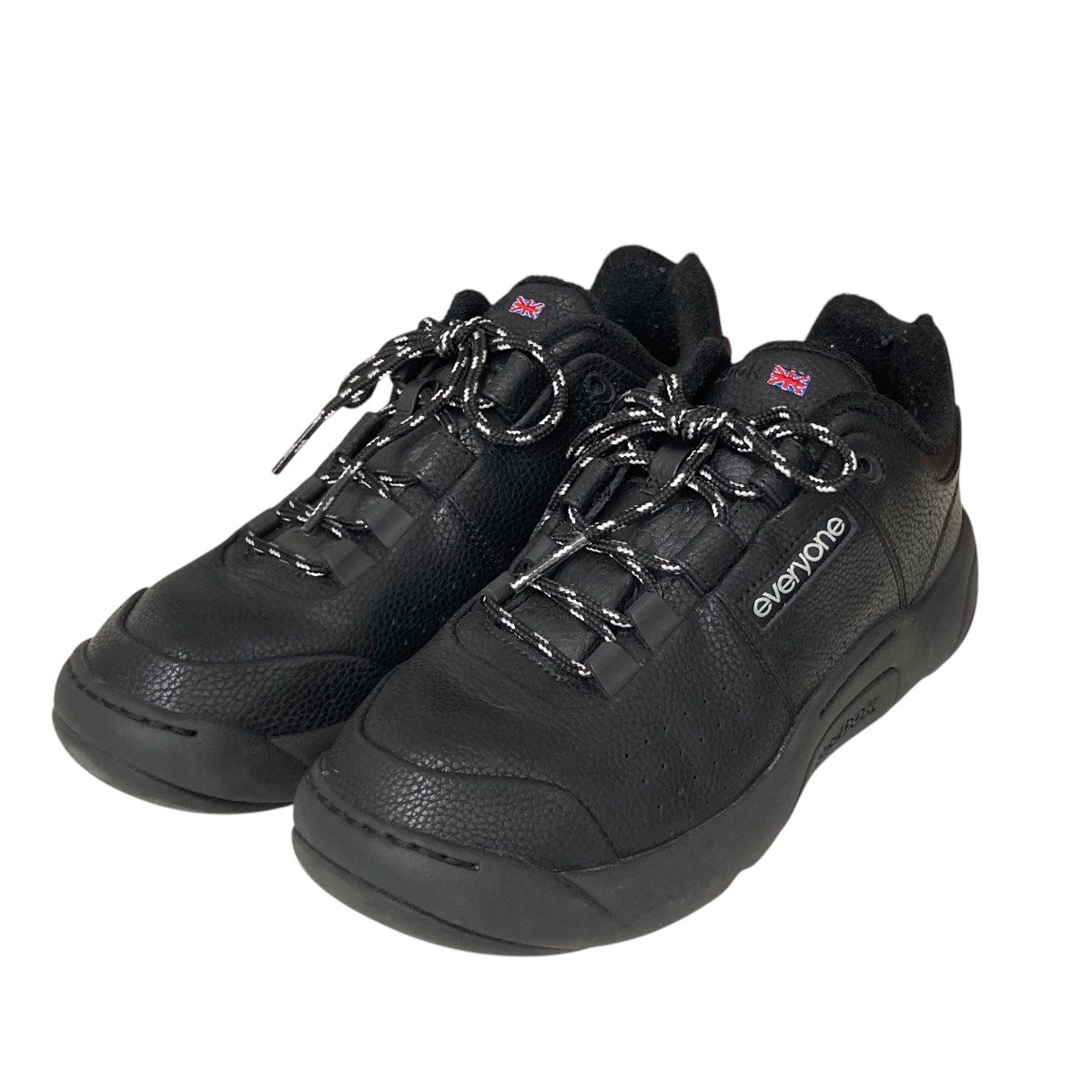 【中古】<br>everyone×Reebok<br>CLASSIC DUKE スニーカー ブラック サイズ：26.5cm<br>【価格見直し】