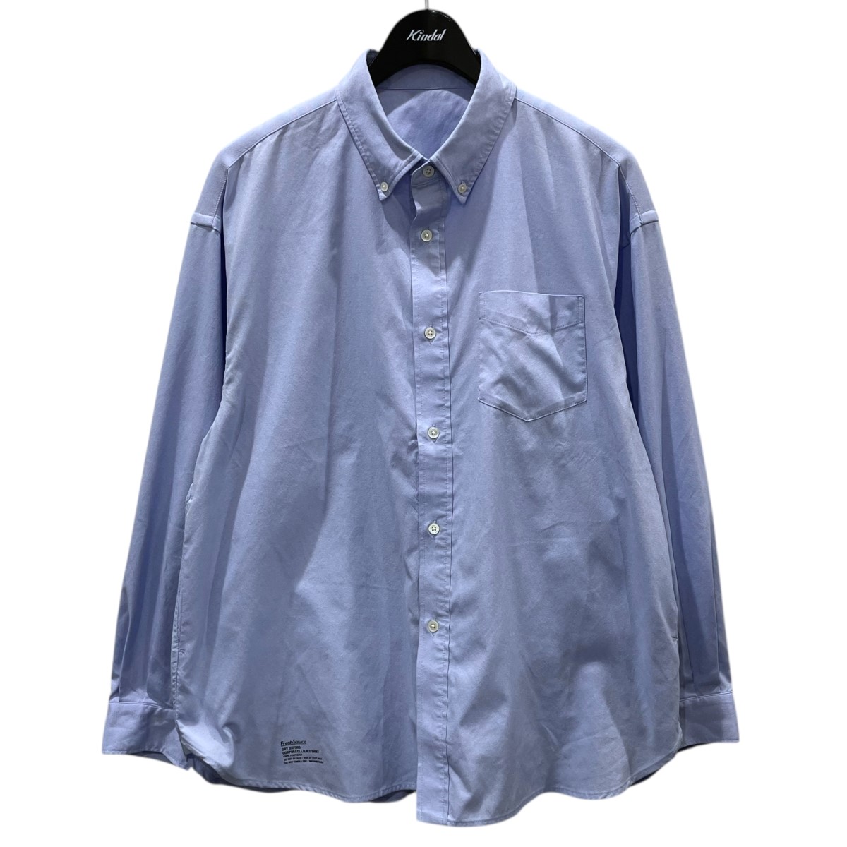 美品　FreshService ネイビー　タイプライター　コーポレートシャツ 美品 FreshService ネイビー タイプライター コーポレートシャツ