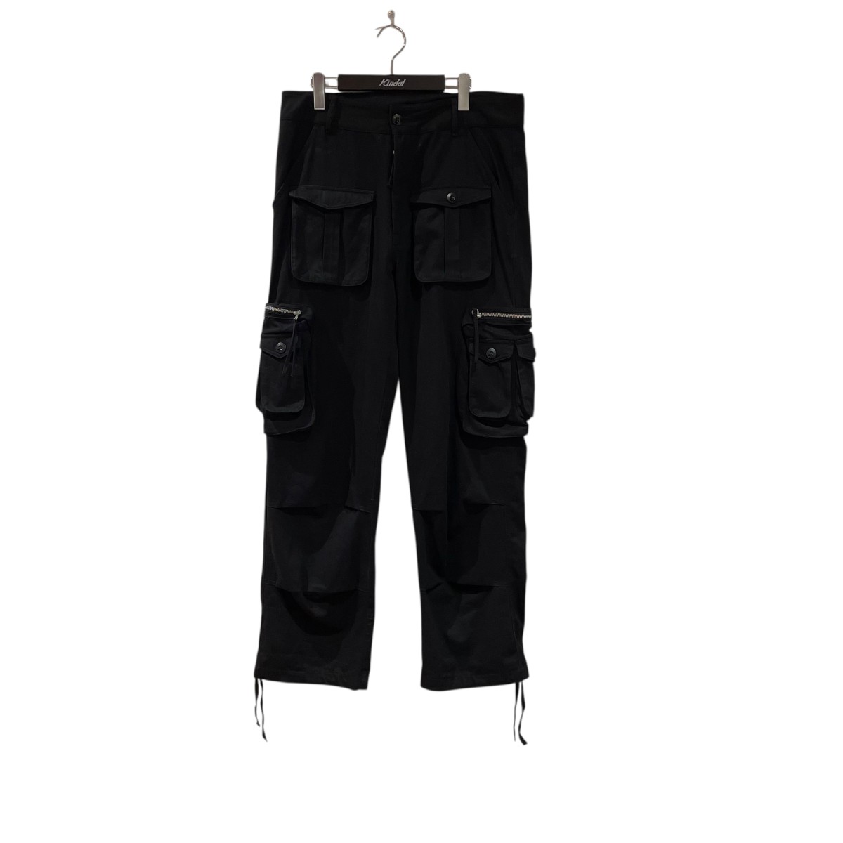 【中古】\u003cBR\u003eSolutions\u003cBR\u003eカーゴパンツ 黒いこと 大きさ：SIZE XL\u003cBR\u003e【必要経費思いかえす】