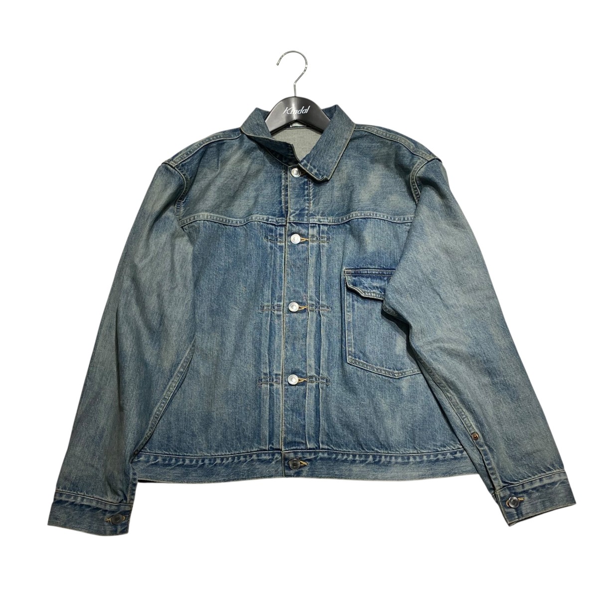 a.presse AP-1001 ワンウォッシュデニムジャケット サイズ48 A.PRESSE - アプレッセ 1st Type Denim Jacket(AP-1001)ONE WASH