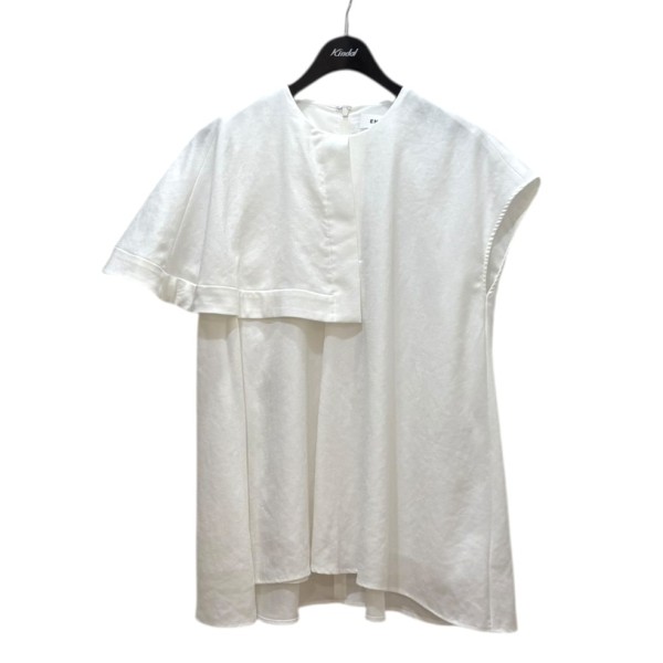 【中古】 ENFOLD　 ノースリーブブラウス　FRONT-TACK PULLOVER ホワイト サイズ：38 【070625】（エンフォルド） 14,683円