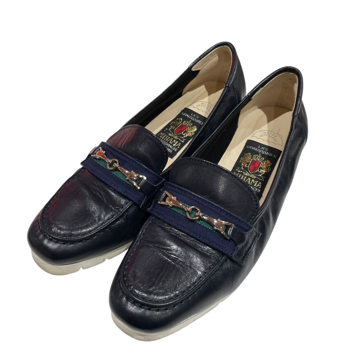 楽天市場】【中古】mabataki美雨レザーシューズ ゴールド サイズ：39