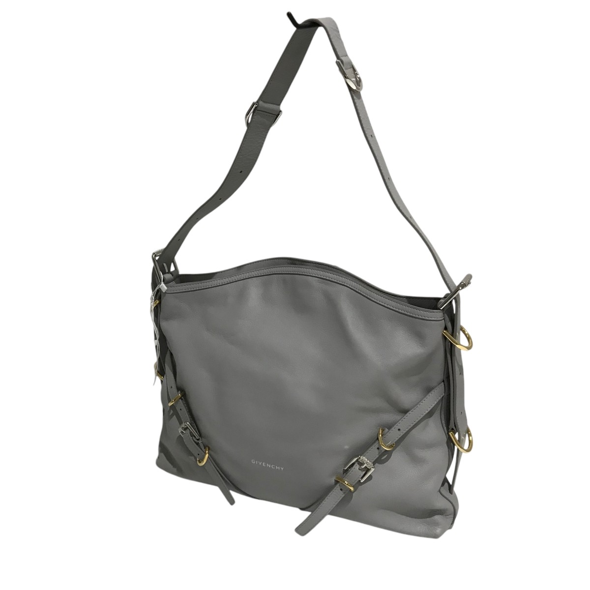 【中古】GIVENCHY【ヴォワイユー ミディアム】 ショルダーバッグ BB50SSB1Q7-050 ライトグレー【価格見直し】｜ブランド古着のカインドオル