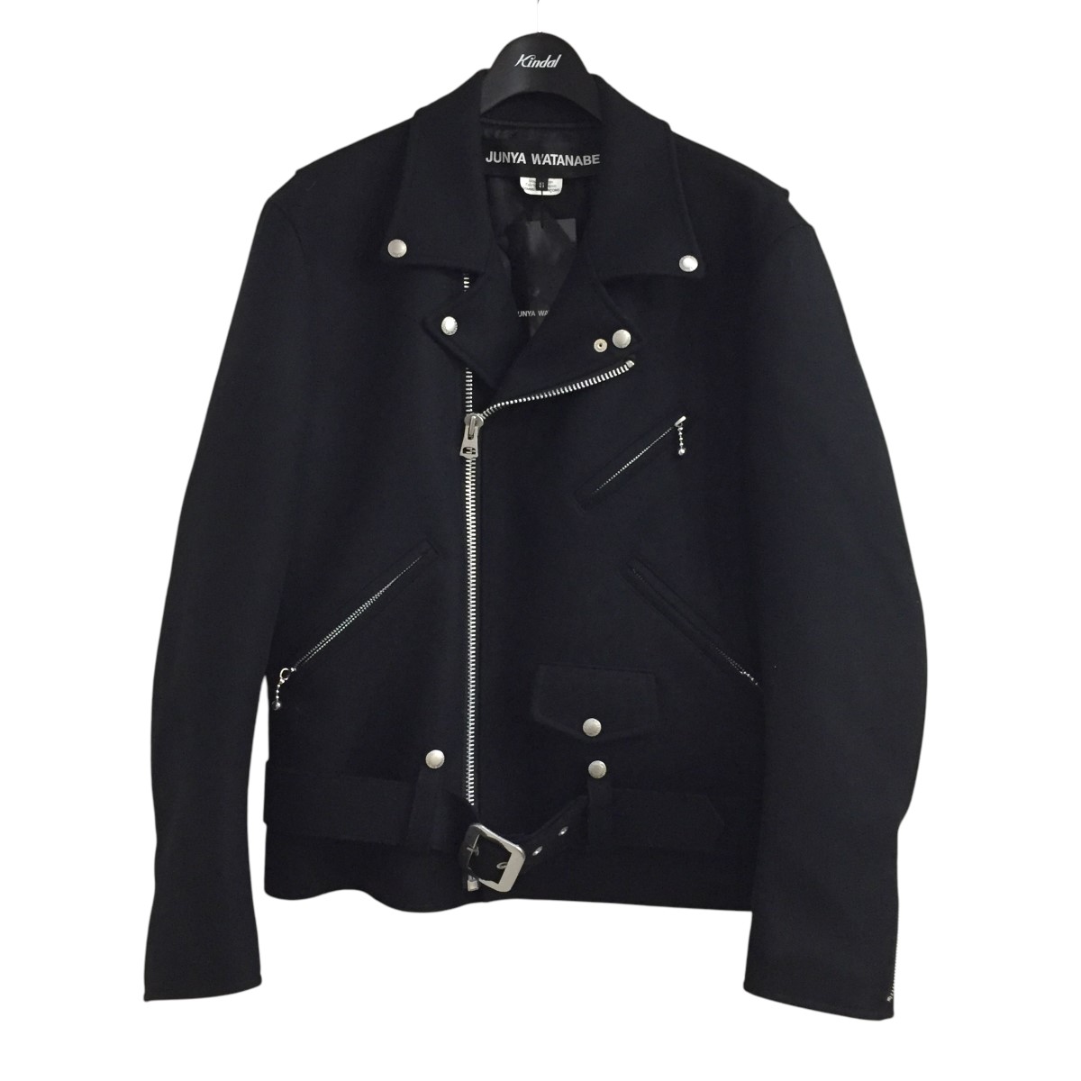 ジャケット・アウター junya watanabe man 24aw tweed blazer Junya Watanabe Man: Men's Patchwork Jacket (Black/Check/Mix