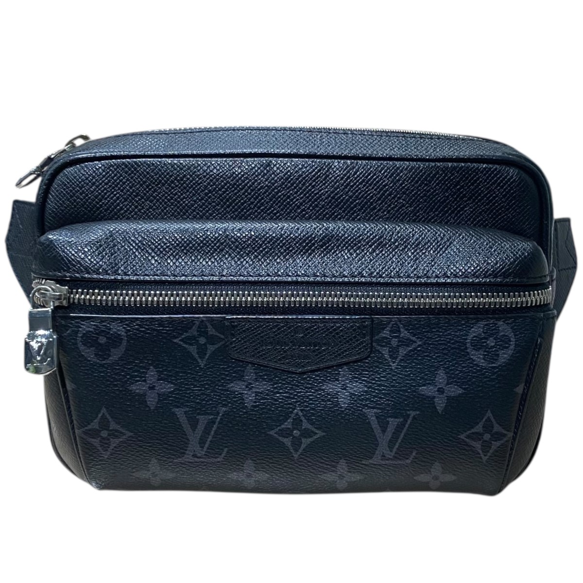 【中古】 LOUIS VUITTON タイガ エクリプス バムバッグ アウトドア ボディバッグ M30245 ブラック 【価格見直し】