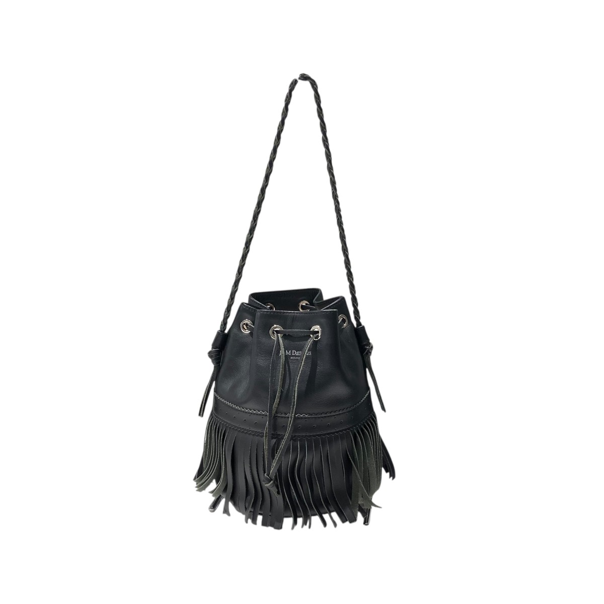 【中古】J＆M DAVIDSONフリンジバッグ ブラック【価格見直し】｜ブランド古着のカインドオル