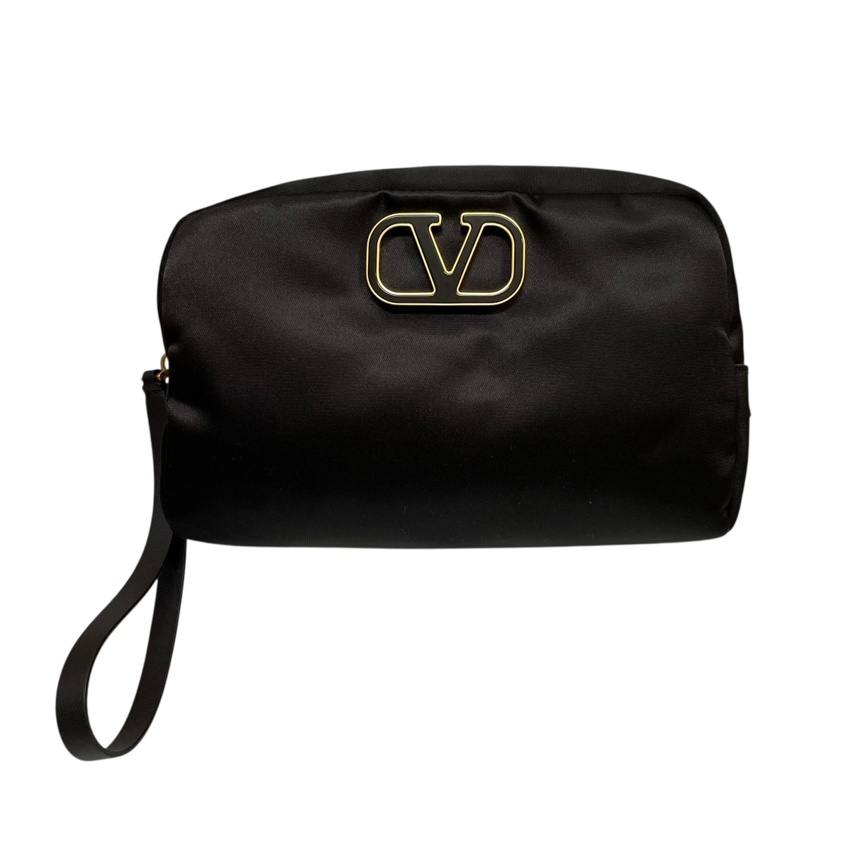 【中古】<br>VALENTINO<br>バニティバッグ ブラック<br>【価格見直し】