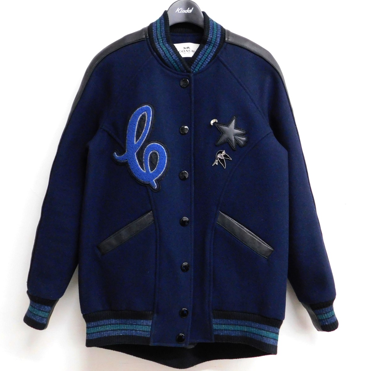 楽天市場】【COACH】コーチ スタジアムジャンパー スタジャン ブルゾン