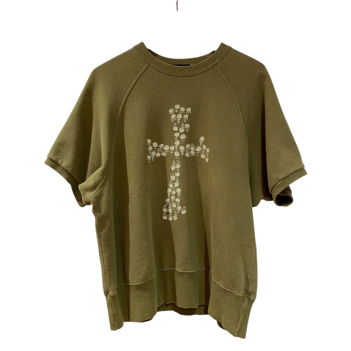 UNDERCOVER アンダーカバー　ドクロ期　半袖スエット 楽天市場】【中古】UNDERCOVERドクロ期 1996SS スカルクロス半袖