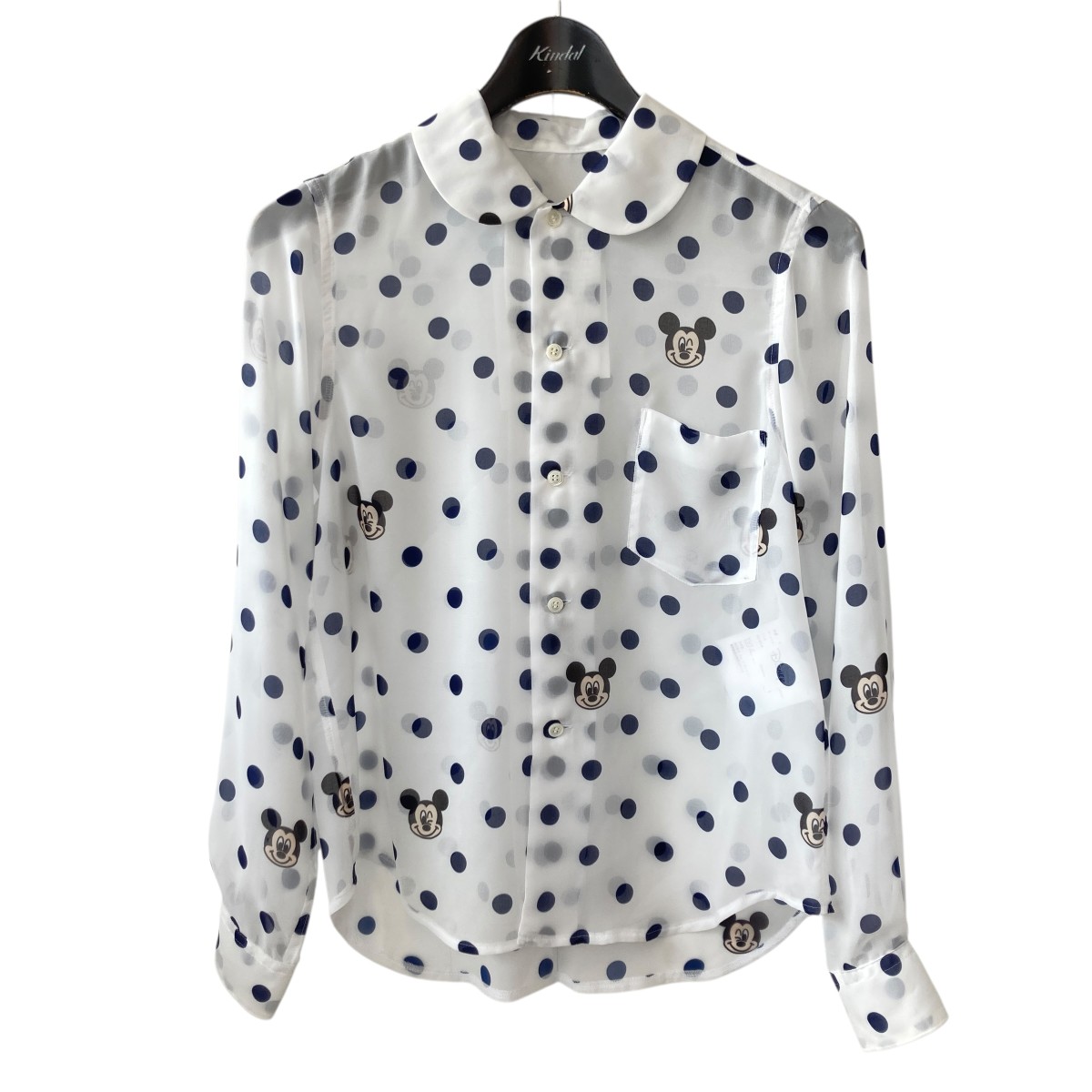 コムデギャルソン シャツガール　半袖ブラウス コムデギャルソン シャツ ガールCOMME des GARCONS SHIRT GIRL