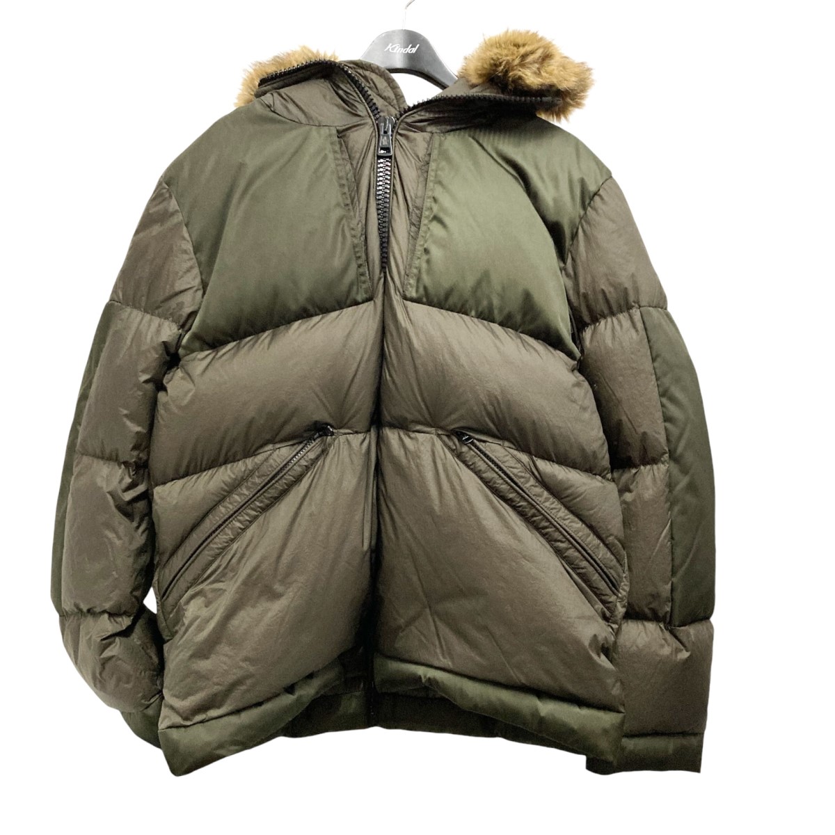 【中古】 MONCLER 22AW MEIDOB ダウンジャケット H20911A00272 595F3 オリーブ サイズ：3 【価格見直し】