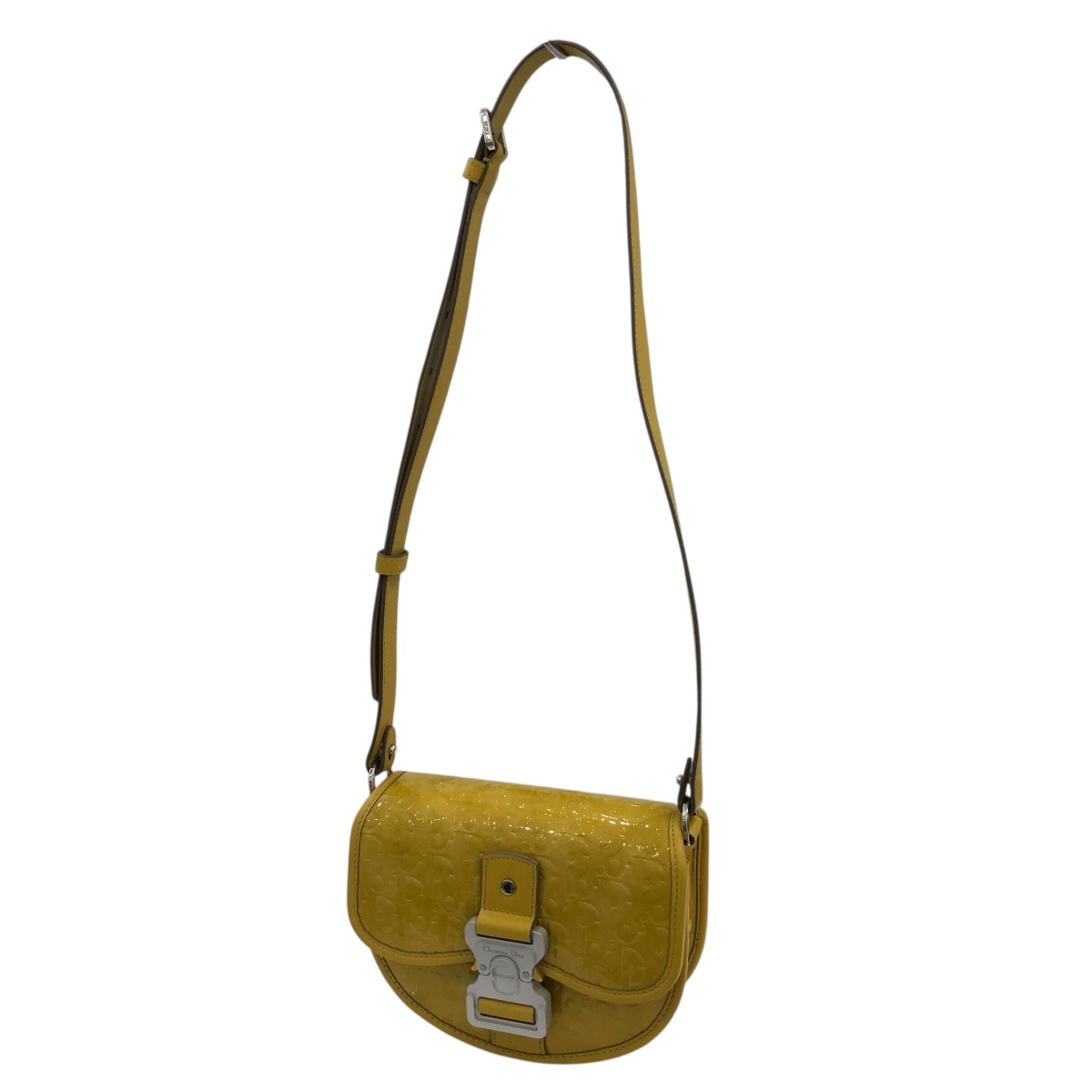 【中古】 DIOR 「GALLOP」 ショルダーバッグ イエロー 【価格見直し】