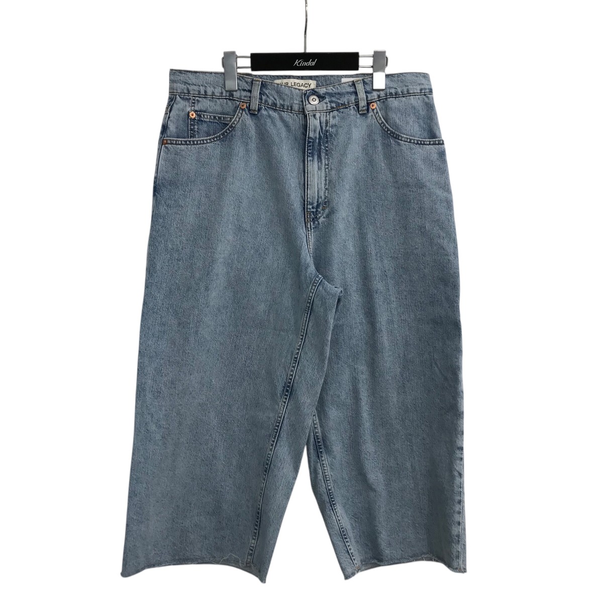★OUR LEGACY★トラベル カットビンテージ ラバー リペア デニム OUR LEGACY - VAST CUT Vintage Rubber Repair Denim | River