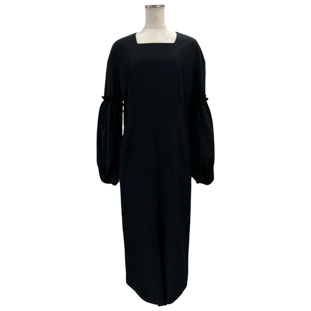 【中古】\u003cBR\u003eCOMME des GARCONS COMME des GARCONS\u003cBR\u003e24SS バルーンスリーブワンピース 黒いこと 大きさ：S\u003cBR\u003e【必要経費思いかえす】
