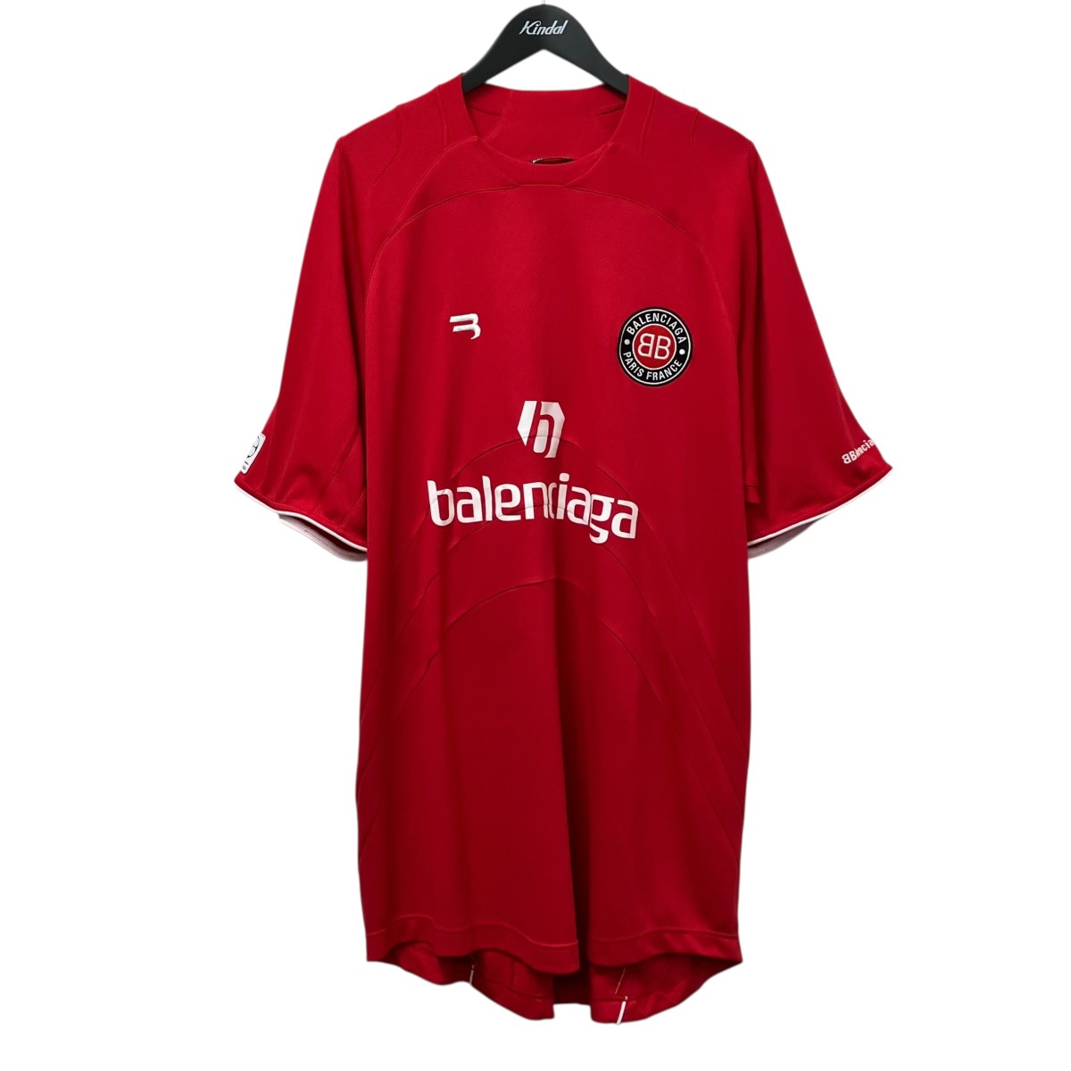 楽天市場】【中古】BALENCIAGA21FW JERSEY LOGO SOCCER TOP