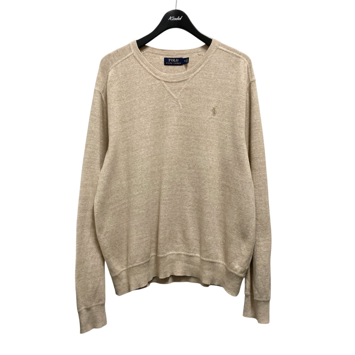 【美品】Polo Ralph Lauren スウェット ブラウン ベージュ M 楽天市場】【中古】POLO RALPH LAUREN ワンポイント クルー